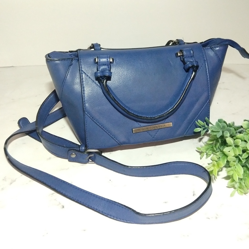 Steve Madden Blue Crossbody Hand Bag